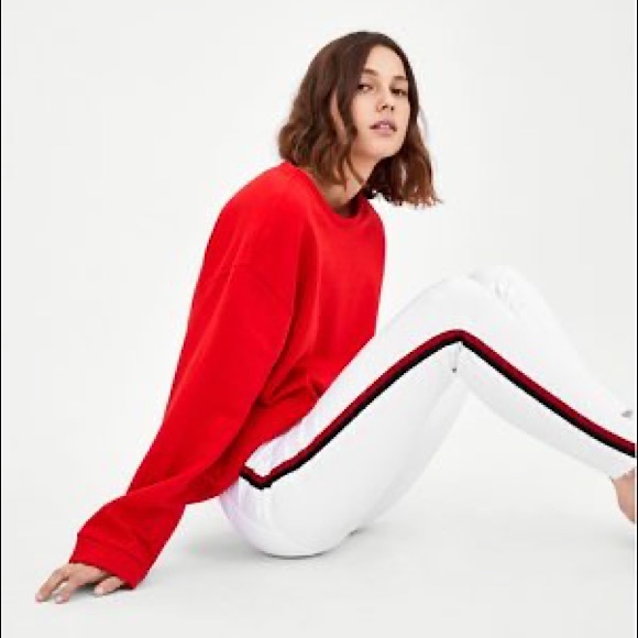 Zara high waisted white jeans - Size 24 - Picture 7 of 9